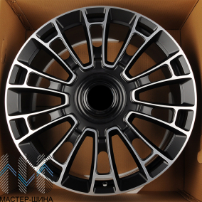 KoKo Kuture 066 9.5x22/5x120 D72.6 ET42 Matt Black Polished Face (�����)