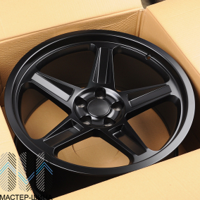 Powcan BK5973 10.5x20/5x115 D71.6 ET22 Satin Black