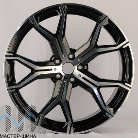 Anzoo H959D 9.5x21/5x112 D66,6 ET37 Black Machined Face