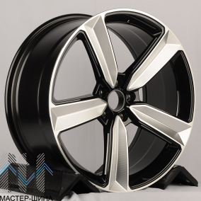 KoKo Kuture SL534 9.0x20/5x112 D66.45 ET35 gloss black  face+milling window
