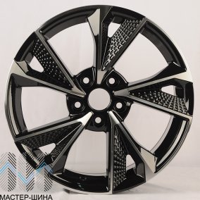 Anzoo FBX008-20 8.5x20/5x112 D66,5 ET40 Black Machine Face