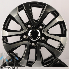 Anzoo H706F 8.5x18/5x150 D110 ET58 Black Machine Face