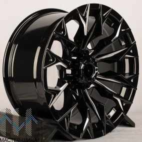 Anzoo JT227-8 9.0x18/6x139.7 D110.1 ET0 Gloss Black+Milling