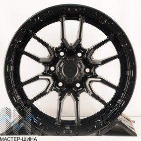 iWheel FBX109-8 9.0x18/6x139.7 D110 ET0 Matt Black