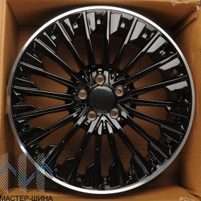 Anzoo H3062F 8.0x18/5*112 D66.5 ET40 Black Machine Lip