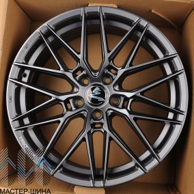 Makstton MST FASTER GT 715 7.5x17/5x108 D63.4 ET38 Matte Steel Gray With Milling