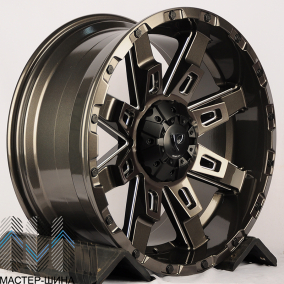 Powcan BK5261 9.0x20/6x135 D106.1 ET15 GM/MIL