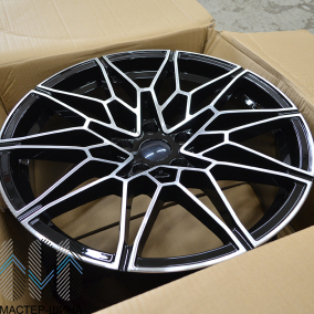 RGW Wheels RGW1842 8.5x21/5x112 D66.56 ET30 Gloss Black Machine Face (��������)