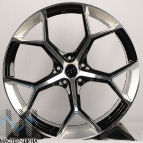 Powcan Y1090 9.5x21/5x112 D66.6 ET30 NEW BKF