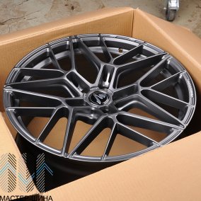 Makstton MST FISSION 718 8.5x19/5X108 D63.4 ET40  Matte Steel Gray With Milling