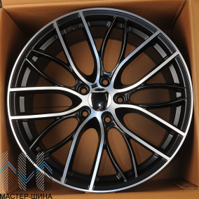 Powcan 5733 9.5x19/5x120 D72.6 ET35 Matte Black Polish