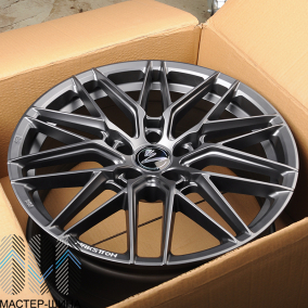 Makstton MST FASTER GT 715 7.5x17/5x120 D72.6 ET30  Matte Steel Gray With Milling
