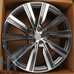 Anzoo H3091F 9.5x23/5*120 D72.6 ET45 Gun Metal Machine Face
