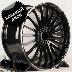RGW Wheels RGW626 9.0x21/5x112 D66.56 ET34 Gloss Black Lip Polish (��������)