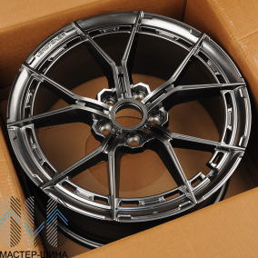 Koko Kuture FF579 8.0x18/5x108 D73.1 ET38 Titanium silver