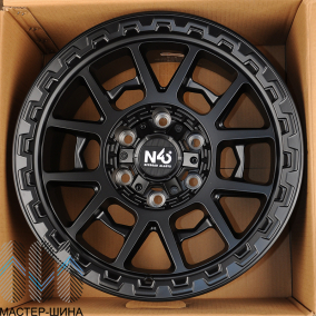 Makstton N40-CK11 8.5x17/6x139.7 D110 ET0 Matt Black