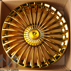 Powcan 3S198 8.5x20/5x112 D66.6 ET38 Gold Chrome
