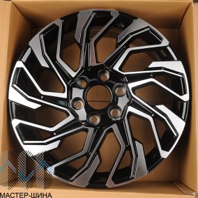 Anzoo H964D 8.0x18/6x139.7 D106.1 ET25 Black Machined Face