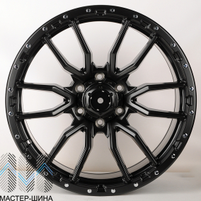 KoKo Kuture YF6098 9.0x20/5x108 D65.1 ET35 Matt Black