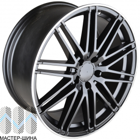 Zumbo Wheels BZ006 8.5x19/5x112 D66.6 ET38 Black Matt With Lip Polish