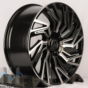 Luistone L2211 9.0x22/6x139.7 D87.1 ET30 Gloss Black Machined 