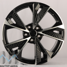 Zumbo Wheels AD42 8.0x18/5x112 D66.45 ET35 Black Machine Face