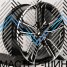 Luistone AU016 8.0x18/5x112 D66,6 ET40 Gloss Black Machined Face+Milling Window