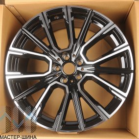 Anzoo H3074F 8.5x20/5x112 D66.5 ET25 Black Machined Face