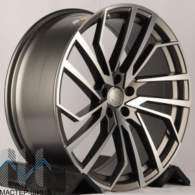 KoKo Kuture 0386 9.0x21/5x112 D66.5 ET30 Satin Gunmetal Machined Face 