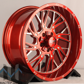 Zumbo Wheels XM-354 10.0x20/5x114.3 D78.1 ET-6 Candy Red Milled