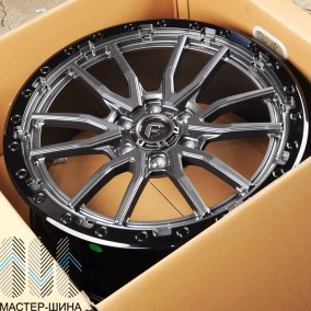 Koko Kuture 095 9.0x22/6x139.7 D100 ET45 Gunmetal W/M-Blk Lbp