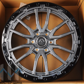Koko Kuture 095 9.0x22/6x139.7 D100 ET45 Gunmetal W/M-Blk Lbp