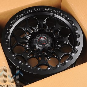Anzoo JT239-7 8.5x17/6x139,7 D110.1 ET0 Matt Black