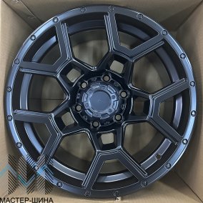 Anzoo FBX107-7 9.0x17/6x139.7 D110.1 ET0 Matt Black