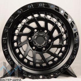 iWheel JT195-8 9.0x18/6x139.7 D110.1 ET0 MB+Silver Rivets