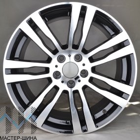 Zumbo Wheels F6338 10.0x20/5x120 D72.6 ET40 Black Silver Face Machine