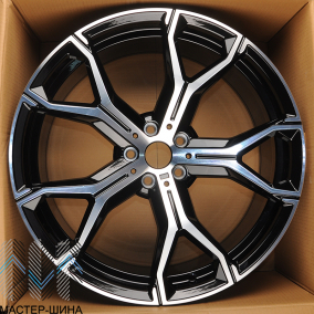 Anzoo H959D 9.5x21/5x112 D66,6 ET37 Black Machined Face