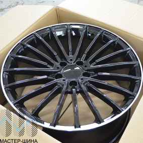 Zumbo Wheels BZ002 8.5x19/5x112 D66.6 ET38 Gloss Black With Lip Polish