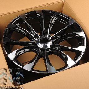 Zumbo Wheels TY10 8.0x18/6x139.7 D106.1 ET25 Black Machine Face