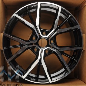 KoKo Kuture FF156 7.5x17/5x120 D72.56 ET30 Gloss Black + Machined Face