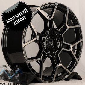 RGW Wheels RGW3571 10.0x22/5x150 D110.1 ET40 BKF/Black Clear