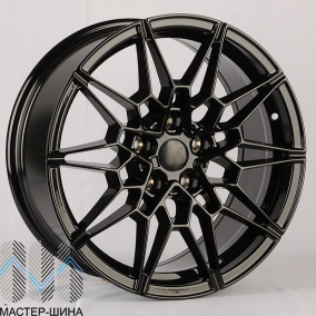 Powcan Y1027 8.0x18/5x112 D66.6 ET27 Gloss Black (��������)