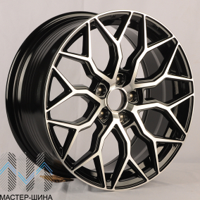 KoKo Kuture FF507 8.0x18/5x112 D66.45 ET38 Gloss Black Maching Face