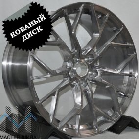 KoKo Kuture 130 8.5x20/5x114.3 D67.1 ET40 Brusched Grey