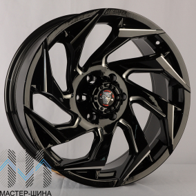 Zumbo Wheels F8528 9.0x20/6x139.7 D110.1 ET0 Gloss Black + Milling Window