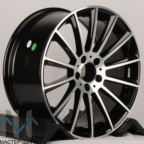 KoKo Kuture 0236 8.5x18/5x112 D66,6 ET42 Black Machined Face