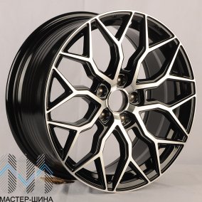 KoKo Kuture FF507 8.0x18/5x112 D73.1 ET38 Gloss Black Maching Face
