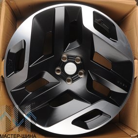 KoKo Kuture 0371 10.0x23/5x120 D72.6 ET43 Satin Black Machined Face
