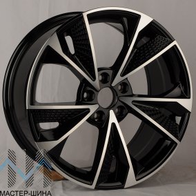 Anzoo H861D 8.5x19/5x112 D66.45 ET35 Black Machine Face