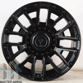 Powcan BK5821 10x20/5x127 D77.8 ET0 Black Matt
